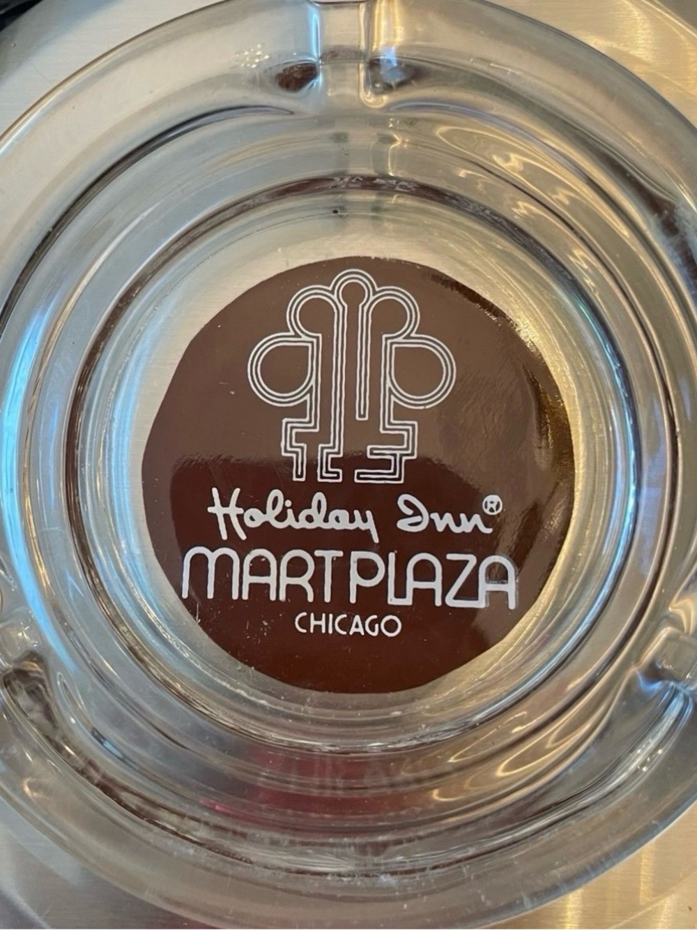 Vintage Holiday Inn Ashtray Mart Plaza Chicago